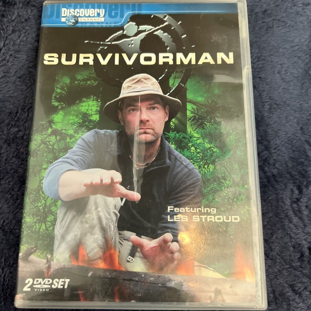 Survivorman DVD 2007 2-Disc Set Bonus DVD 9 Episode Discovery Channel